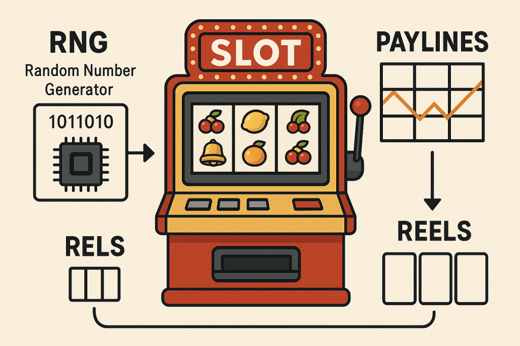 老虎機運作原理解說圖