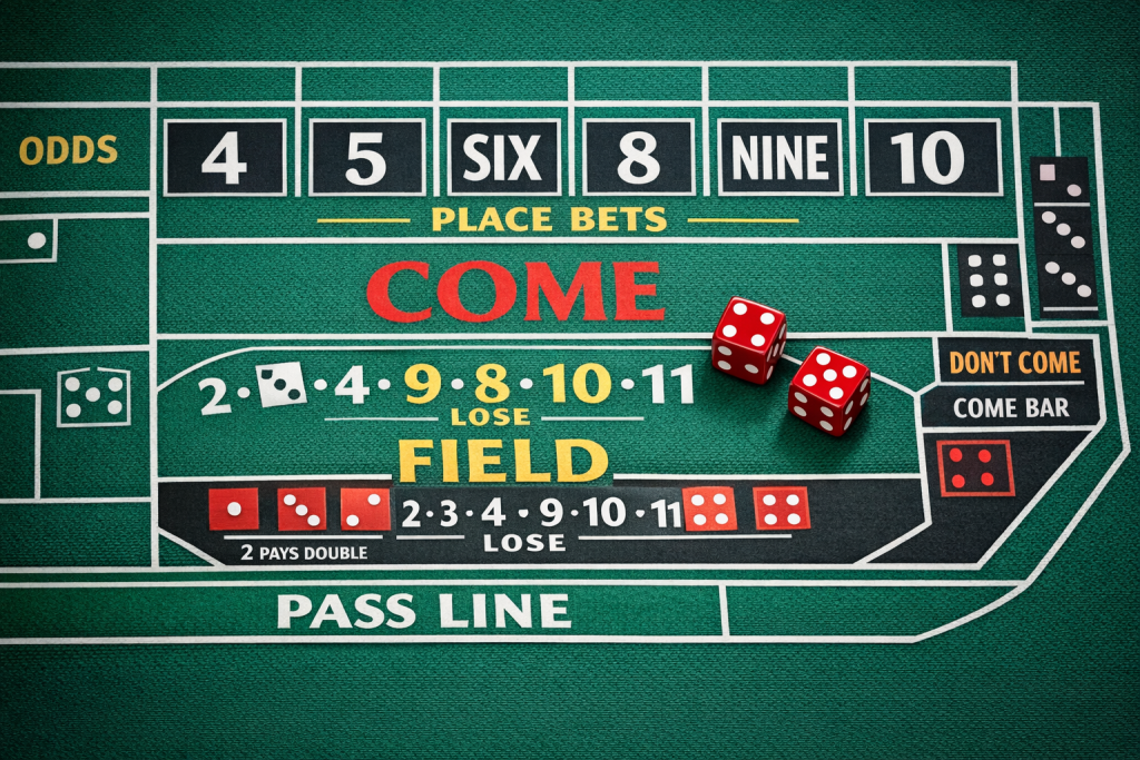 花旗骰玩法示意圖