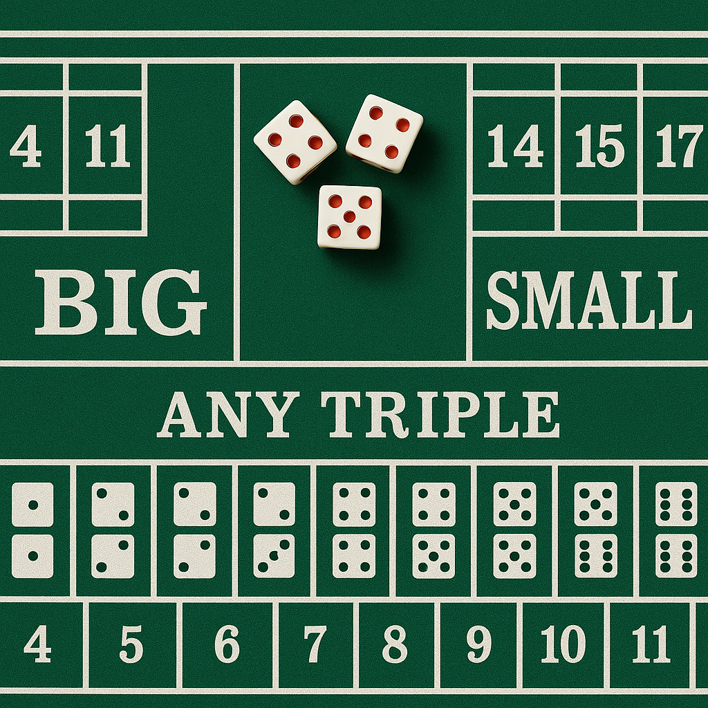 骰寶玩法示意圖